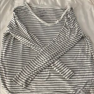 striped long sleeve t shirt
